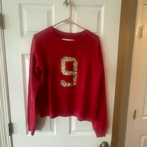 Abercrombie & Fitch Red Sweatshirt